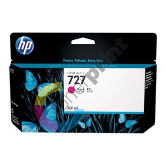 Inkoustová cartridge HP F9J77A, DesignJet T1530, T930, magenta, No.727, originál