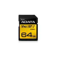 ADATA 64GB SDXC UHS-II U3 (290/260MB)