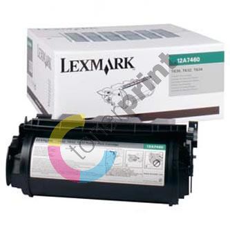 Toner Lexmark T630, 12A7460, originál 1