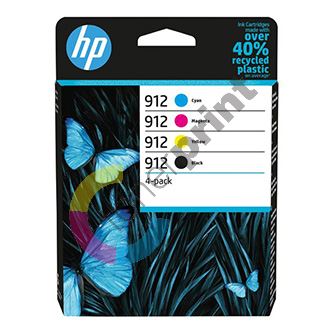 HP originální ink 6ZC74AE#301, HP 912, CMYK, blistr, 4*315str., multipack, HP Officejet 80