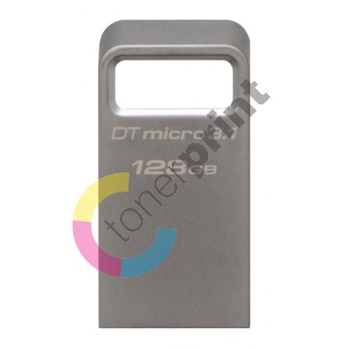 Kingston 128GB Data Traveler Mini, USB flash disk 3.1/3.0, stříbrná 1