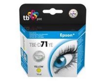 Inkoustová cartridge Epson T0714, C13T07144010, yellow, kompatibilní TB Print Inkoustová cartridge Epson T0714, C13T07144010, yellow, kompatibilní TB Print
