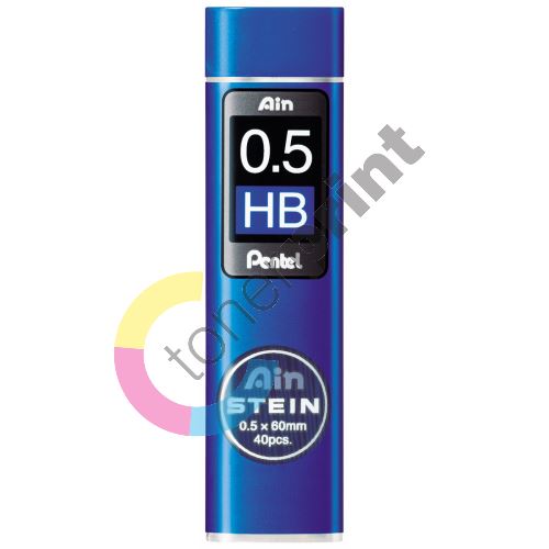 Pentel Ain STEIN 0,5mm, tuhy do mikrotužky, HB 6