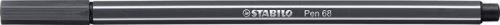 Fix STABILO Pen 68, 1mm, černo šedá