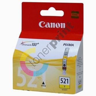 Cartridge Canon CLI-521Y, yellow, originál 1