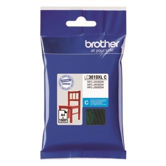 Inkoustová cartridge Brother LC-3619XLC, MFC-J2330DW, Cyan, 1500 stran, originál