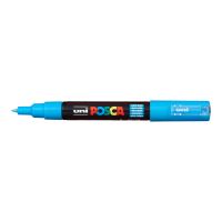 Akrylový popisovač Uni Posca PC-1M, 0,7 mm, světle modrý