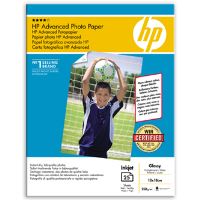 HP Advanced Glossy Photo Paper, bílý, 13x18cm, Q8696A