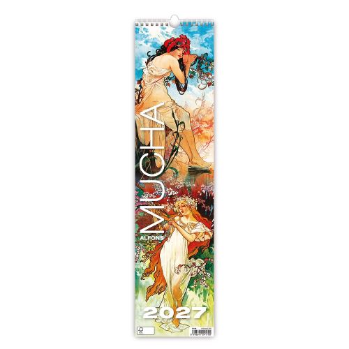 Nástěnný kalendář 2027 – Alfons Mucha vázankaa