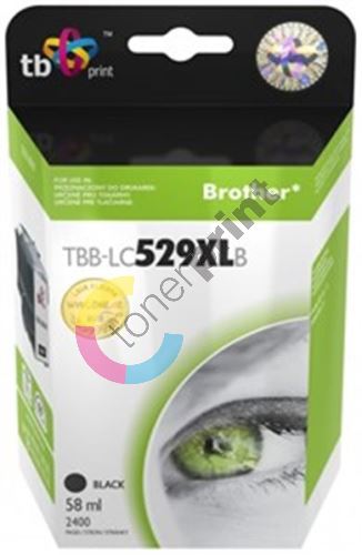 Kompatibilní cartridge TB s Brother LC529/539 BLACK Nová