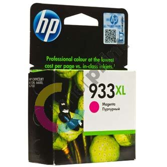 Inkoustová cartridge HP CN055AE, magenta, No.933XL, originál