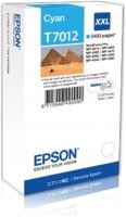Inkoustová cartridge Epson T7012, C13T70124010, cyan, XXL, 34,2 ml, WP-4015/WP-4515, orig