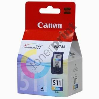 Cartridge Canon CL-511, color, originál 1