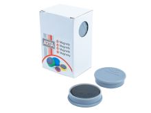 Magnety Arta průměr 30mm, šedé, 10ks (1)