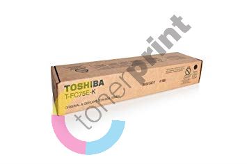 Toner Toshiba T-FC75EK, black, 6AK00000252, originál 1