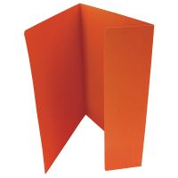 Odkládací mapa A4 s 1 klopou Classic 251 – oranžová (1)