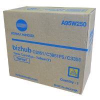 Toner Konica Minolta TNP-49Y, Bizhub C3351, C3851, A95W250, yellow, originál (1)