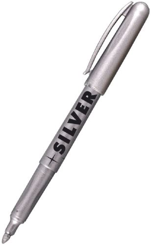 Značkovač Centropen 2690 stříbrný 1