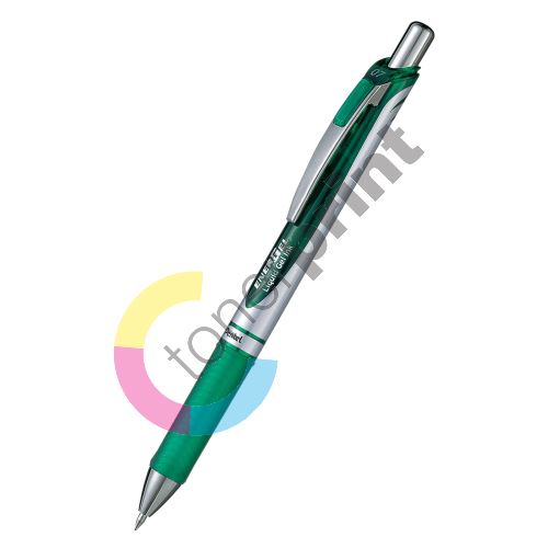 Pentel EnerGel BL77, gelové pero, zelené 1