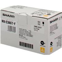 Toner Sharp MX-C30GTY, yellow, originál