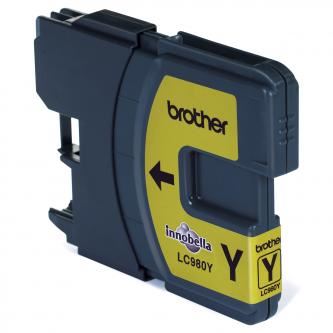 Inkoustová cartridge Brother LC-980Y, DCP-145C, DCP-165C, Yellow, originál