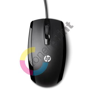 Myš HP X500 Wired mouse, optická, drátová (USB), černá