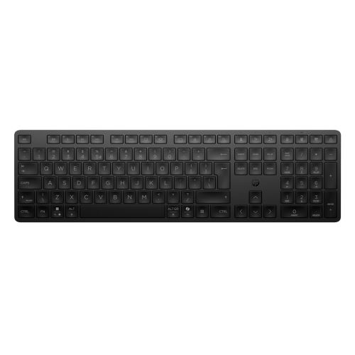Bezdrátová klávesnice HP 490K Multi-Device, CZ/SK, Bluetooth + USB, Copilot, černá