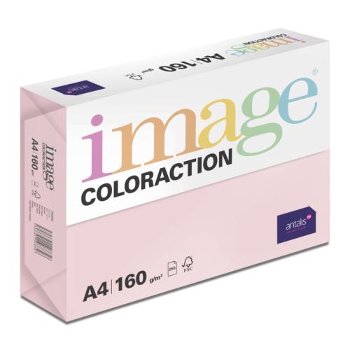 Barevný xerografický papír Image Coloraction A4 160 g Tropic světle růžová – 250 archů