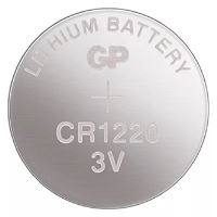 Knoflíková baterie GP CR1220 / DL1220 / ECR1220, lithiová 3 V, 40 mAh, 1 ks (1)