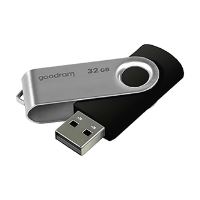 USB flash disk GOODRAM UTS2 32 GB, USB 2.0, 20 MB/s, otočný, černý (2)