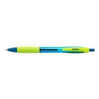 Spoko kuličkové pero Aqua, modrá náplň, mix barev (36ks) 8