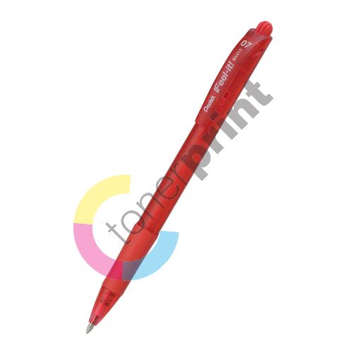 Pentel iFeel-It! BX417, kuličkové pero, červené 1