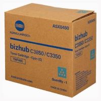 Toner Konica Minolta TNP-48C, Bizhub C3350, C3850, cyan, A5X0450, originál Toner Konica Minolta TNP-48C, Bizhub C3350, C3850, cyan, A5X0450, originál