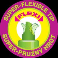Zvýrazňovač Centropen 8542 Highlighter Flexi Soft, pastelově růžový (2)