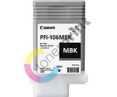 Cartridge Canon PFI106MBk, 6620B001, black, originál 1