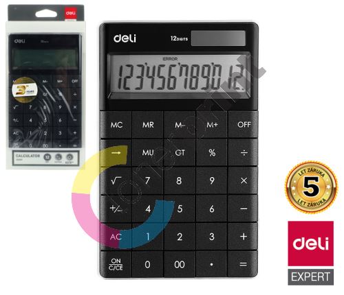 Kalkulačka DELI E1589P černá