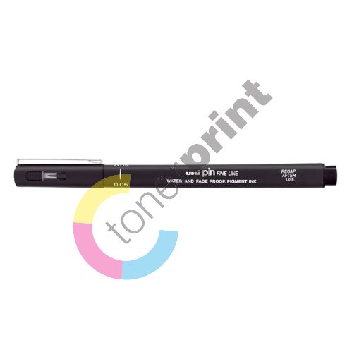 Uni Pin liner 0,05 mm, PIN005-200, černý 1