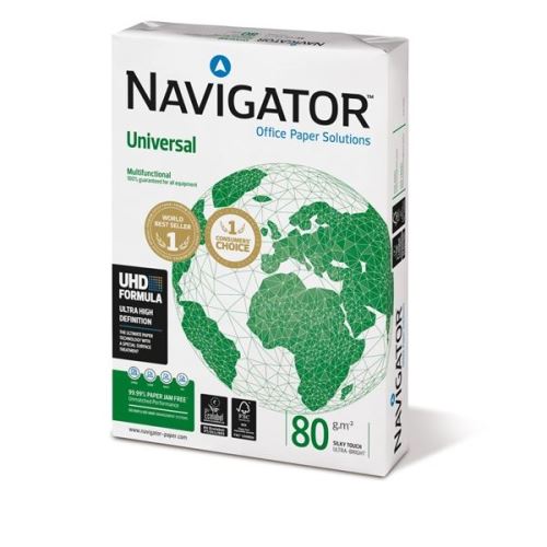 Xerografický papír Navigator Universal A4 80 g – kvalita B - 500 listů