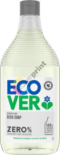 ECOVER Sensitive Dish Soap Zero % ekologický prostředek na nádobí bez parfemace 450 ml