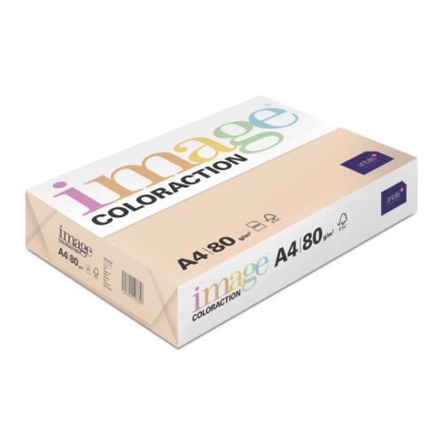 Barevný xerografický papír Image Coloraction A4 80 g Savana meruňková – 500 archů