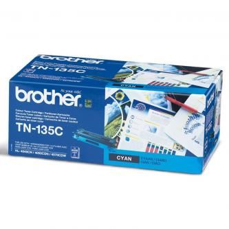 Toner Brother TN-135C, modrý, originál