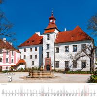 Nástěnný kalendář - Křížem krážem Českou republikou 2027 (kalendář na zeď Česko) (3)