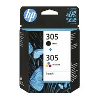 Inkoustové cartridge HP 305 (6ZD17AE), černá + tříbarevná, 2 ks, originál