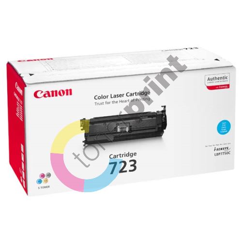 Toner Canon CRG-723C cyan originál 1