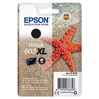 Inkoustová cartridge Epson 603XL, C13T03A14010, black, 8,9 ml, originál