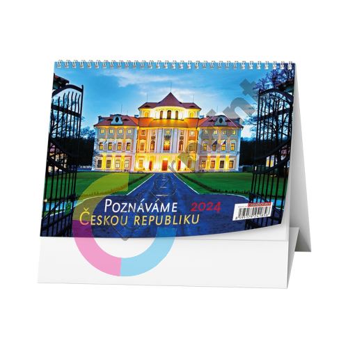 Stolní kalendář - Poznáváme Českou republiku 1