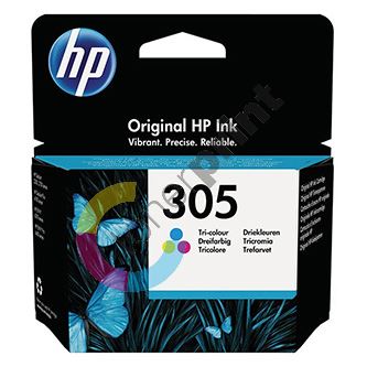 HP originální ink 3YM60AE#301, tri-colour, blistr, 100str., HP 305, HP DeskJet 2300, 2710, 2720, Plus 4100