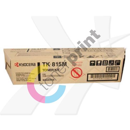 Toner Kyocera TK-815M, červený, originál 1