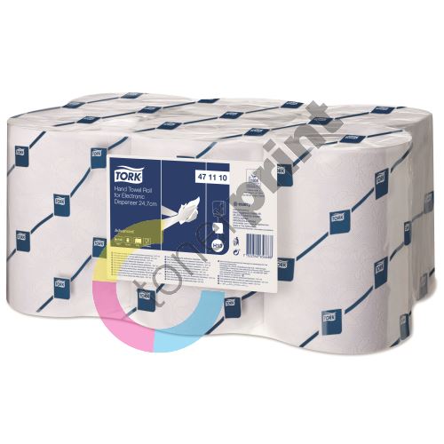 Tork papírové ručníky pro elektronický zásobník, role 24,7cm, bílá, H13 1
