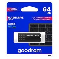 USB flash disk GOODRAM UME3 64 GB, USB 3.2 Gen 1, 60 MB/s, černý